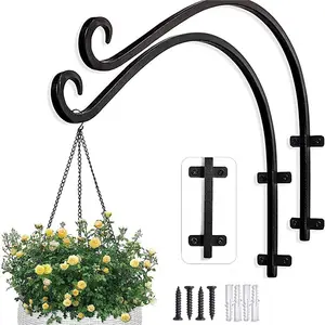 Crochets de fleurs et supports de lampe murale pour supports de jardinage de jardin de balcon pour <span class=keywords><strong>pot</strong></span> de fleur à la maison - Product Image 1