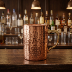 Taza de Cobre Puro Hecha a Mano, Personalizada, de Gran Capacidad, con Asa, Diseño Sublimado Ecológico para Oficina, Hogar y Uso en Exteriores - Product Image 3
