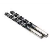 Forets en acier à grande vitesse Revêtement en carbure monobloc Conception à torsion à trois cannelures pour des performances optimales Métaux en acier inoxydable