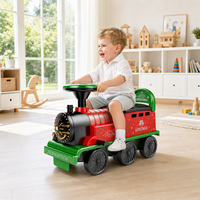 Train électrique pour enfants à monter, avec voies, lumières et musique, jouet de rail, cadeau