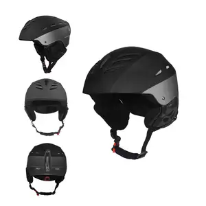 YOLOON工厂ABS高密度EPS外模滑雪滑雪板头盔定制冬季运动可调雪头盔