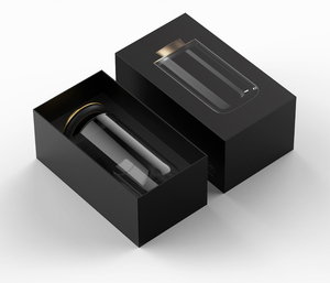 VAgrinder yeni tasarım alüminyum cam kavanoz Stash Pro su koku geçirmez ot konteyner ile ücretsiz lazer logo - Product Image 2