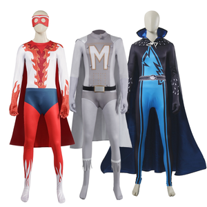 Costume de cosplay Echo Jumpsuit Cloak pour Halloween, mascarade, carnaval, fête, spectacle sur scène, unisexe, adultes, polyester - Product Image 1