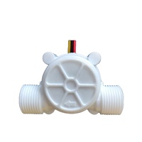 Sunwoald G3/8 "Mini POM Débitmètre d'eau Capteur de détection d'eau
