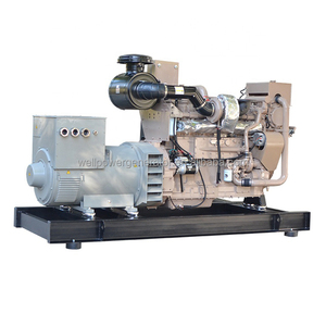 Générateur marin silencieux de 300 kW pour navire, refroidi par eau de mer, 400 CV, 400 kVA - Product Image 2