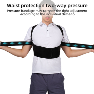 Có thể điều chỉnh Neoprene tư thế Corrector hỗ trợ trở lại Vai Brace Belt người đàn ông và phụ nữ của bảo vệ trở lại Corrector - Product Image 6