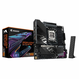 เมนบอร์ดเดสก์ท็อป B850M WIFI 6E รุ่นใหม่ ขนาด Four M ATX รองรับหน่วยความจำ DDR5 128GB สำหรับซีพียูรุ่น 7/8/9  รองรับหน่วยความจำ DDR5 เพิ่มประสิทธิภาพการทำงานของระบบ - Product Image 1