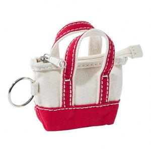 Bolso de lona mini casual superventas transfronterizo, con diseño creativo de bloques de color, para auriculares, llavero y monedero compacto - Product Image 3