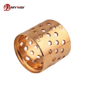 Douille en bronze enveloppée 092 <span class=keywords><strong>CuSn8P</strong></span> pour les machines de construction agricole pour glisser des bagues de pièces de rechange - Product Image 4