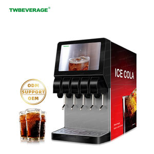TWBEVERAGE Distributeur <span class=keywords><strong>de</strong></span> soda post-mix 4 saveurs en gros avec écran publicitaire pour <span class=keywords><strong>la</strong></span> restauration rapide et l'hôtellerie - Product Image 3