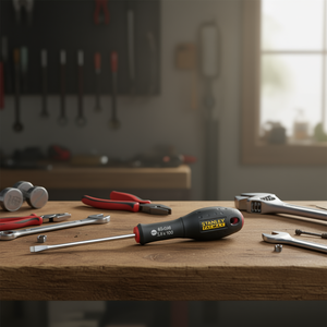 Stanley Fatmax <b>Screwdriver</b> 5.5x100mm Flat Head Professional Tool - Product Image 3