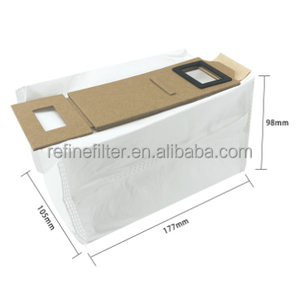 Affiner le sac filtrant de remplacement de prix usine pour <span class=keywords><strong>xiaomi</strong></span> roborock S7 iROBOTS série i7 <span class=keywords><strong>Ecovacs</strong></span> T8 Robot aspirateur - Product Image 3