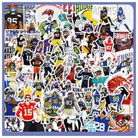 Hochwertige glänzende UV-gedruckte PVC-Logo-Aufkleber Niedliche Cartoon-Vinyl-Stanz ung Wasserdichter Klebstoff Crafts Custom ized MOQ 500pcs