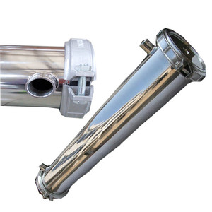 Réservoir horizontal de 8 pouces à 6 couches en acier inoxydable 304 pour les systèmes de filtration par osmose inverse à grande échelle - Product Image 3