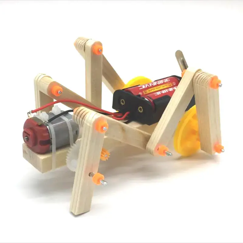 DIY科学実験クロールロボットスパイダー電子キッズ教育セットSTEM物理玩具子供男の子用