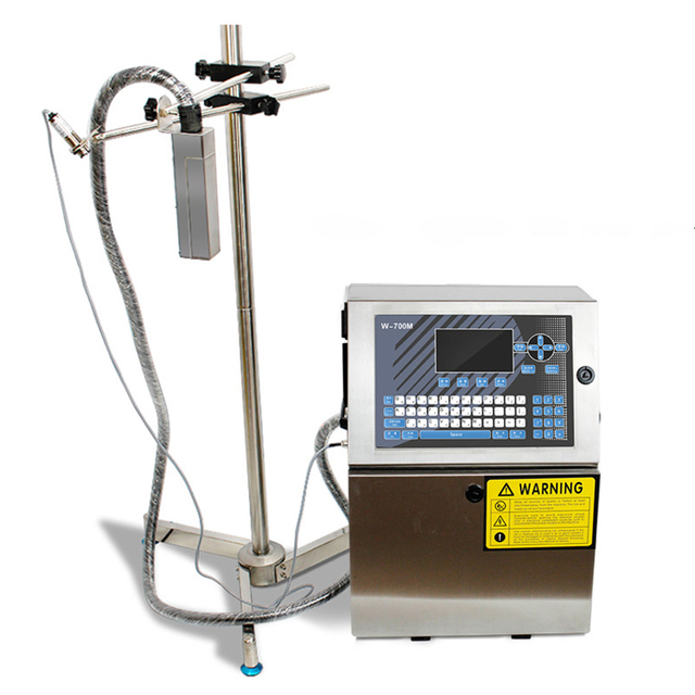 LY Automatic Industrial CIJ Character Inkjet Printer Date Time Serial Number Batch Number Online Printing Coding Machine