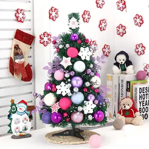 Mini comptoir pour décoration de fenêtre, arbres de noël, paquets de décorations