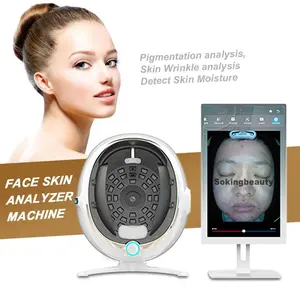 Novo Design 3d Face Camera Espelho Mágico Pele Facial Analyzer Máquina Skin Analysis Testing Device