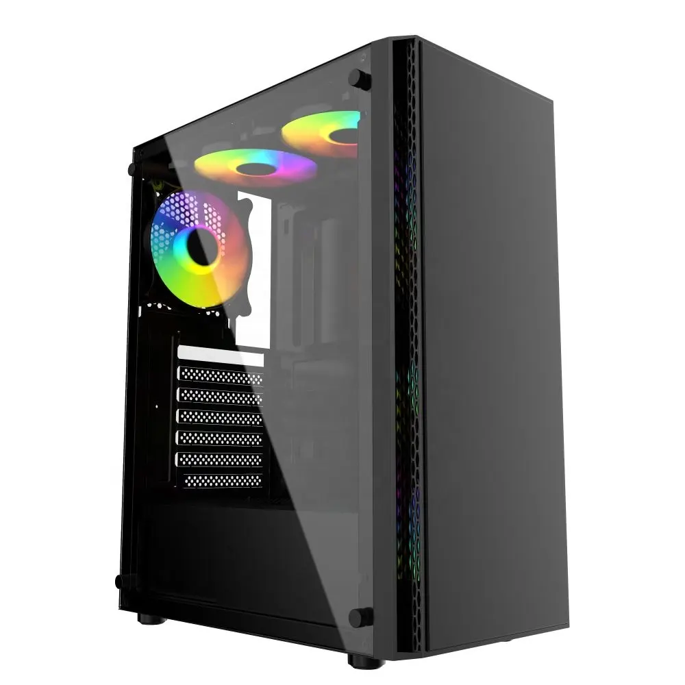 2022 Cheapest Cabinet Computer ATX PC Gaming Case for Gamer