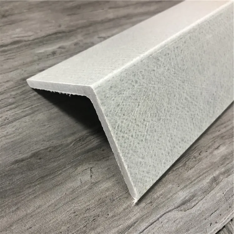 High strength Glass Fiber Reinforced Plastic Pultruded L Angle Beam Resistant FRP Equal Angle Profile