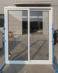 ChANGYI 현대 유럽 스타일 미국 여닫이 슬라이딩 업 vc 문 PVC 호텔 방풍 창 플라스틱 프레임 - Product Image 3