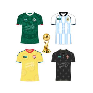 Camisetas <span class=keywords><strong>de</strong></span> la Selección Nacional <span class=keywords><strong>de</strong></span> Fútbol <span class=keywords><strong>de</strong></span> México y Argentina 2026, Exhibición <span class=keywords><strong>de</strong></span> Equipos <span class=keywords><strong>de</strong></span> América del Norte y América del Sur - Product Image 1
