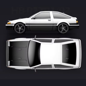 Voiture RC de drift 4x4 SJY-R1201 SJY-R1202 1/12 avec lumières LED, télécommande 2,4 GHz, câble USB inclus, portée de contrôle de 80 m - Product Image 6