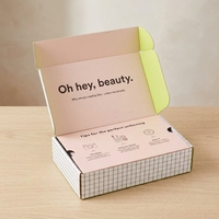 Boîtes d'Expédition en Carton Ondulé à Double Face Imprimées sur Mesure pour Solutions d'Emballage de Chaussettes