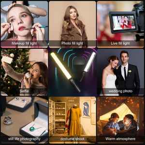 Bâton lumineux de 24 pouces de long, capacité de la batterie de 2600 mAh, 120 LED, CRI élevé, lumière blanche chaude - 2500-9000k - Product Image 4