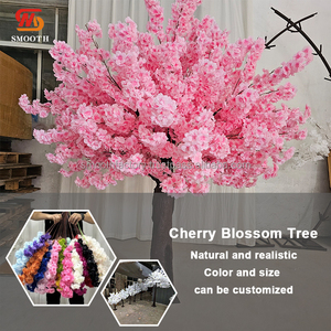 LEDA Pink Cherry Blossoms <b>Tree</b> Silk <b>Artificial</b> Flower <b>tree</b> for Wedding Valentine's Day & Birthday - Product Image 2