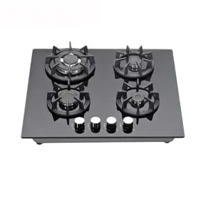 Gas Hob Professional Manufacturer Gas Stove Cast Iron Built In Gas Cooktops For Kitchen Appliance