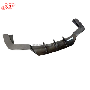 Diffuseur arrière en Fiber de carbone pour <span class=keywords><strong>Maserati</strong></span> Quattroporte 17-21 Mise à niveau de pare-chocs arrière Spoiler BodyKit - Product Image 3