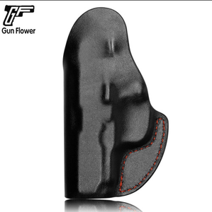 Pistool En Bloem Verborgen Carry Iwb Holster Echt Lederen Holster - Product Image 2