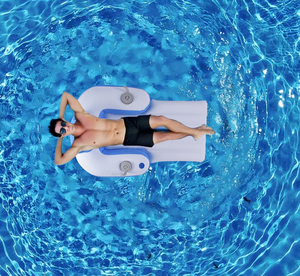 Flotteur de piscine gonflable <span class=keywords><strong>motorisé</strong></span> pour parents, <span class=keywords><strong>tube</strong></span> flottant, chaise longue, véhicule aquatique, chaise longue de luxe motorisée pour piscine - Product Image 2