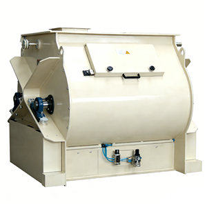 Mezclador de paletas de doble eje de alta eficiencia, licuadora por gravedad para mortero seco, aditivos alimentarios, alimentos a granel, productos químicos, plásticos. - Product Image 1