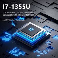 Mini PC Económico para Oficina en Casa, Linux Intel Core Ultra 9, 64 GB de RAM, 8 GB de RAM para Juegos, Mini PC para Juegos I7