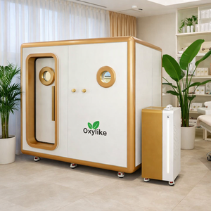 ห้องออกซิเจนความดันสูงแบบแข็ง Oxylike OLH-1-S5 2.0ATA รุ่นปี 2027 สำหรับนั่งคนเดียว ใช้สำหรับความงาม สปา ซาลอน และฟื้นฟูร่างกายสำหรับนักกีฬา - Product Image 2