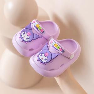 Grosir sandal anak-anak luar ruangan kuromi-lucu kartun antiselip EVA sandal rumah bayi tahan aus musim panas OEM - Product Image 2