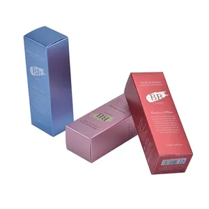 Vente en gros personnalisé OEM 350Gsm C1S jetable Art papier cosmétique soin de la peau produit boîte d'emballage