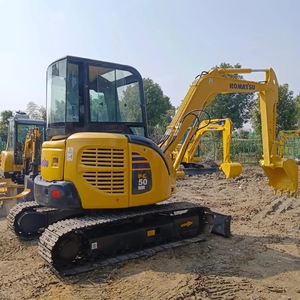 Komatsu PC50 5.5ตันรถขุดขนาดเล็กของแท้จากญี่ปุ่นพร้อม PLC เครื่องจักรกลการเกษตรก่อสร้างอะไหล่ใช้ PC35 55 - Product Image 1