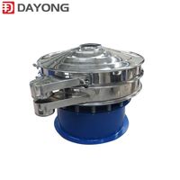Criba Vibratoria Circular en Venta, Tamiz Vibratorio para Polvo y Líquido/Fabricante de Máquinas de Tamizado Rotatorio de Acero Inoxidable