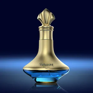 ガラス瓶製造75ml高級クリスタル香水瓶