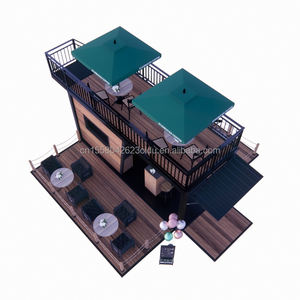 Restaurante Móvil Prefabricado Moderno de Dos Pisos, Contenedor de Acero con Terraza, Bar y Cafetería para Uso en Exteriores en Centros Comerciales - Product Image 6