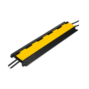 Protector de Cables de Goma para Exteriores e Interiores, Resistente, de 2 Canales, para Rampas de Cables - Product Image 4
