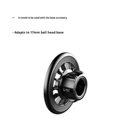 Nouveau support magnétique turbo pour voiture, réglable en hauteur, en ABS, support de téléphone magnétique annulaire pour iPhone 17