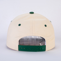 Casquette de baseball classique unisexe en coton 100% à deux tons, personnalisée RD BA 0690, avec drapeau brodé, 6 panneaux, pour le golf