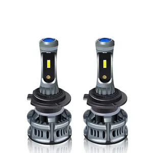 XT7 자동차 액세서리 LED 전조등 DRL 전구 램프 H4 60W 7200LM 슈퍼 밝은 LED 전조등 H7 H11
