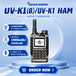 क्वांशेंग UV-K1(8) एनालॉग हैंडहेल्ड एयर बैंड वाकी टॉकी 5W 0-5 किमी - Product Image 4