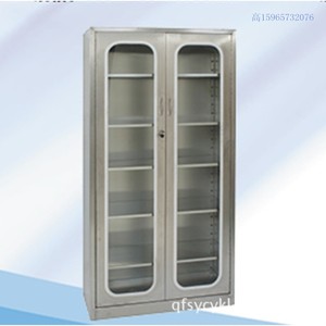 Stainless Steel Hospital <b>Cabinet</b> 2 Door Key Lock Durable Medical <b>Storage</b> <b>Cabinet</b> - Product Image 5