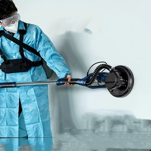Selbst vakuum wandschleifer-Leichte Kitt polier maschine mit Staub absaugung, einstellbarer Schleif stange - Product Image 5